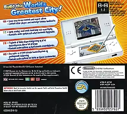 Image n° 2 - boxback : SimCity DS